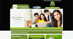 Desktop Screenshot of professionalsedu.com